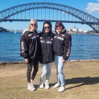 Victoria, Chloe & Katie Enjoying A 45 Minute Trike Tour