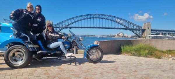 Wild ride austrslia harbour bridge trike tour