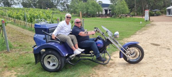 Southern highlands vineyard tour wine tasting motorcycle sydney nsw wild ride wollongong trike ride harley davidson